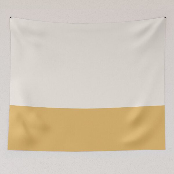 Item preview, Minimalist Solid Color Block in Cream and Golden Sun designed and sold by Ladies-Boutique.