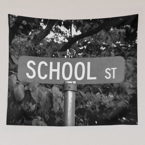 Item preview, A Street Sign Named School designed and sold by jcwest.
