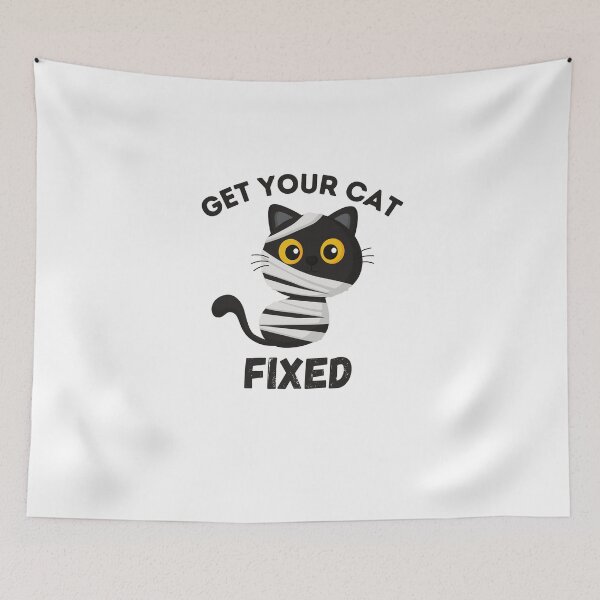 Item preview, Get Your Cat Fixed designed and sold by OneDayCollected.