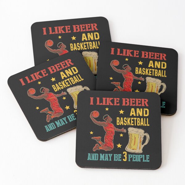 Item preview, I Like Beer And Basketball And Maybe 3 People designed and sold by ArcWarden-art.