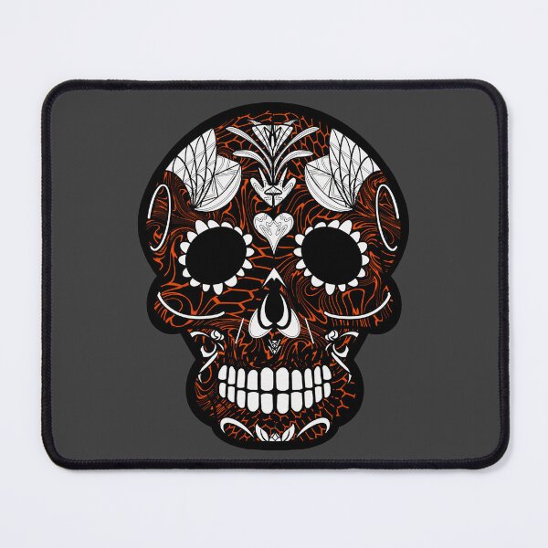 Item preview, Mexican day of the dead twisted beehive skull  designed and sold by Elizabeth-Banks.