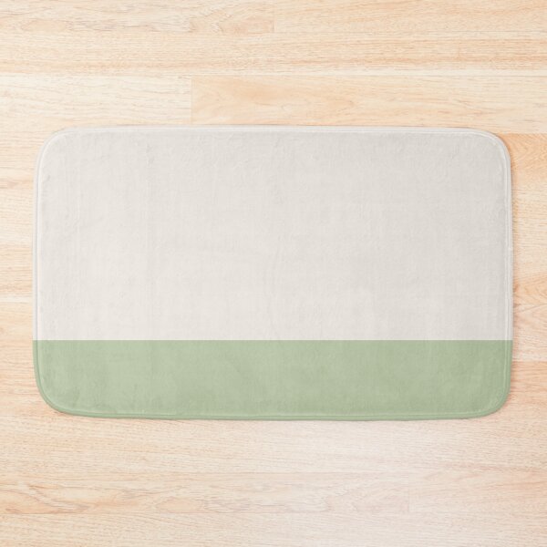 Item preview, Minimalist Solid Color Block in Cream and Lush Meadow designed and sold by Ladies-Boutique.