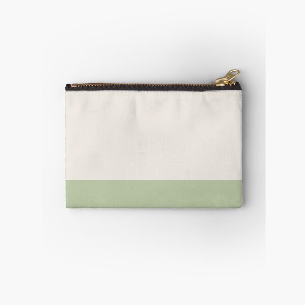 Item preview, Minimalist Solid Color Block in Cream and Lush Meadow designed and sold by Ladies-Boutique.