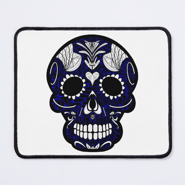 Item preview, Mexican day of the dead twisted beehive skull  designed and sold by Elizabeth-Banks.