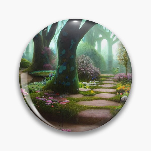 Item preview, Magical Forest, Fairy Garden, Fairytale Art designed and sold by SunDoor Art.