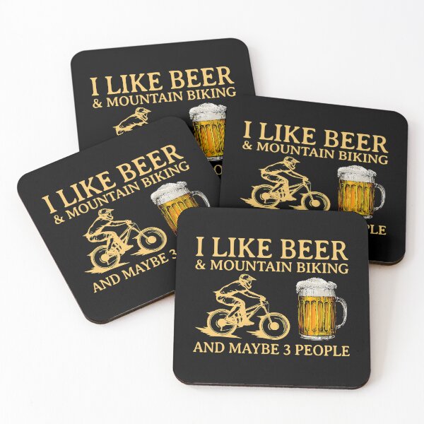 Item preview, I Like Beer And Mountain Biking And Maybe 3 People designed and sold by ArcWarden-art.