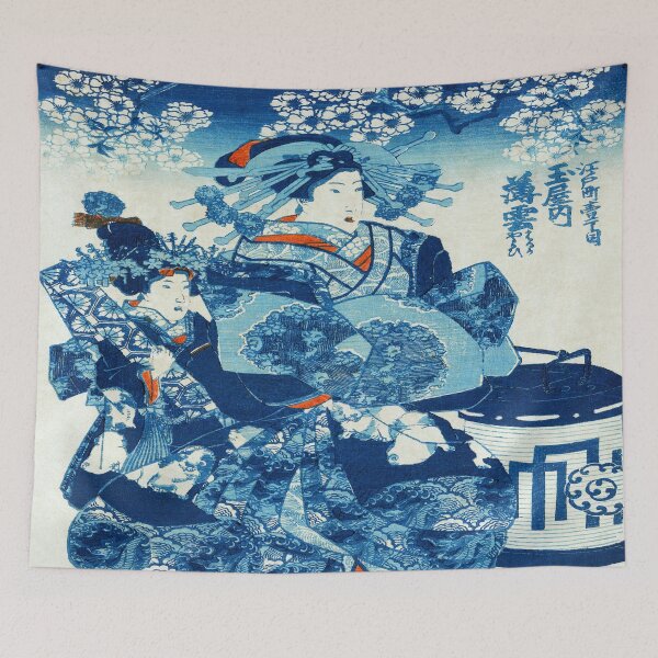 Item preview, Japanese Tamaya uchi Usugumo by Utagawa Kuniyoshi designed and sold by Tamas Das.