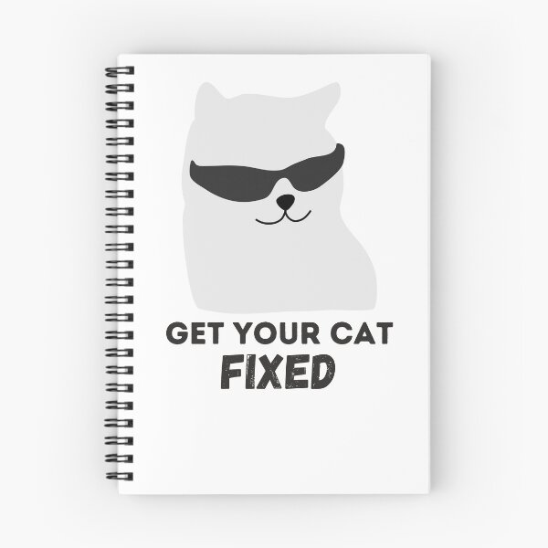 Item preview, Get Your Cat Fixed designed and sold by OneDayCollected.