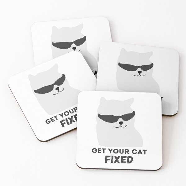 Item preview, Get Your Cat Fixed designed and sold by OneDayCollected.