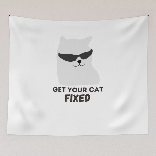 Item preview, Get Your Cat Fixed designed and sold by OneDayCollected.
