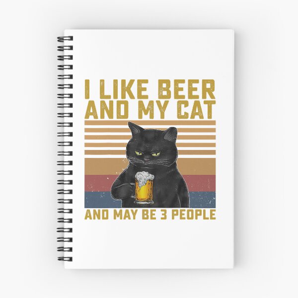 Item preview, I Like Beer And My Cat And Maybe 3 People designed and sold by ArcWarden-art.