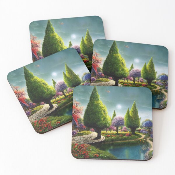 Item preview, Magical Forest, Fairy Garden, Fairytale Art designed and sold by SunDoor Art.