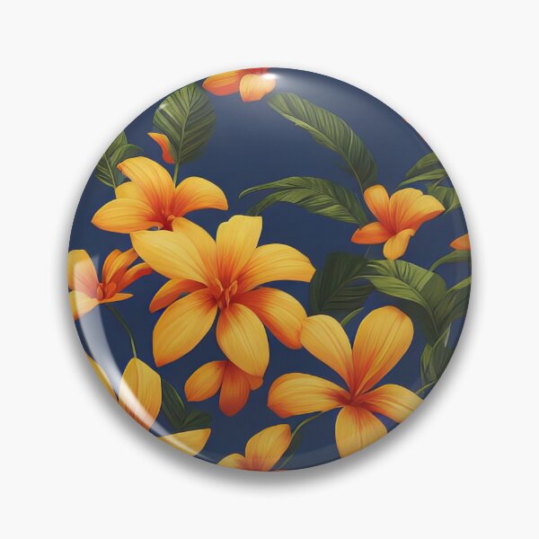 Artikelvorschau, Fun flowers tropical pattern entworfen und verkauft von Purple-Horizon.