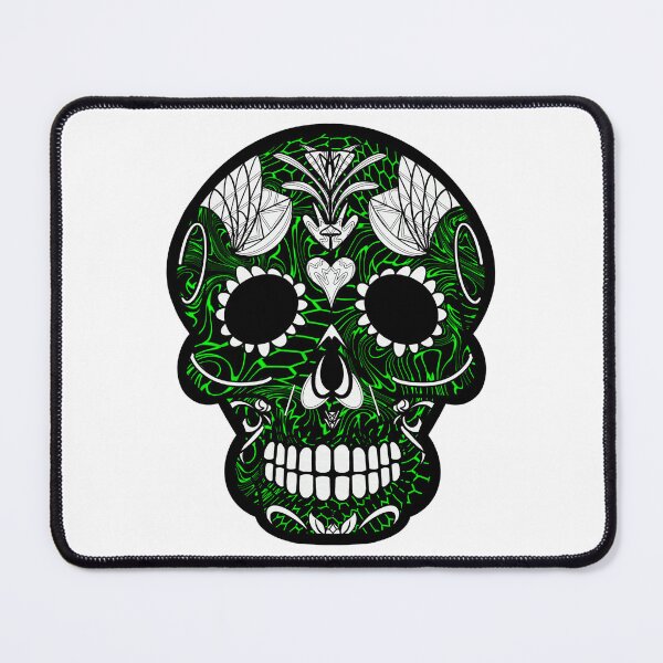 Item preview, Mexican day of the dead twisted beehive skull designed and sold by Elizabeth-Banks.