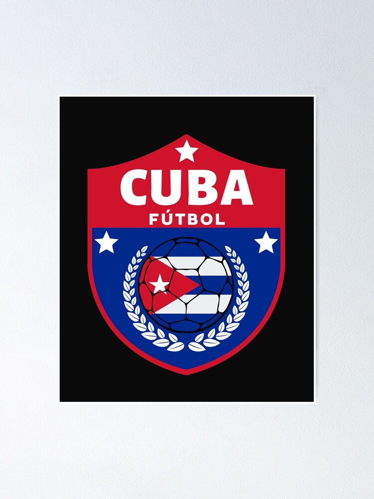 Cuba Football Sticker for Sale by Footballomatic