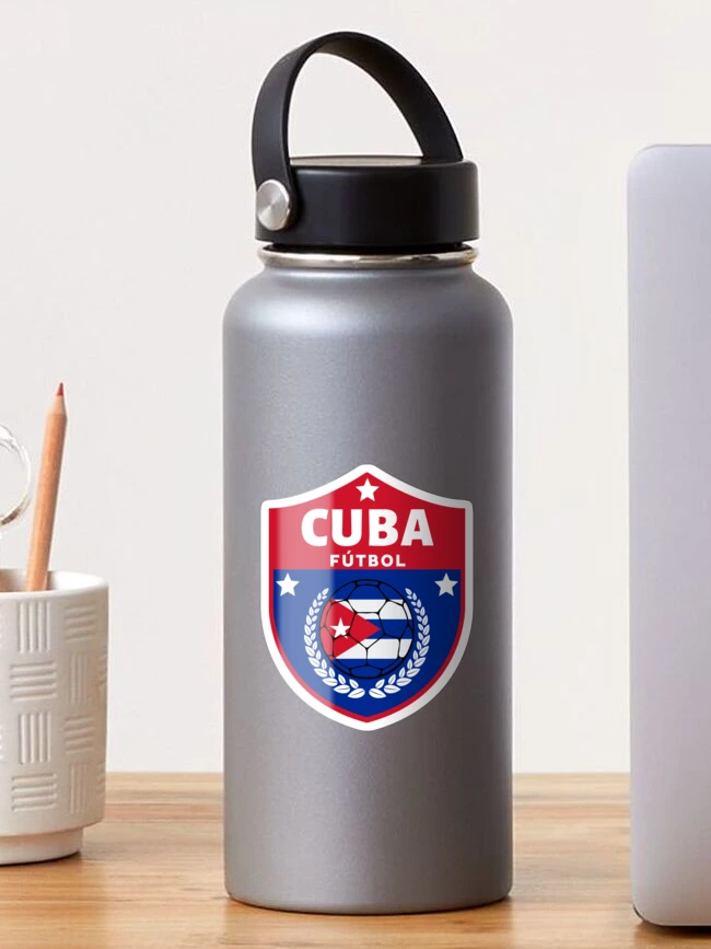 Cuba Football Sticker for Sale by Footballomatic