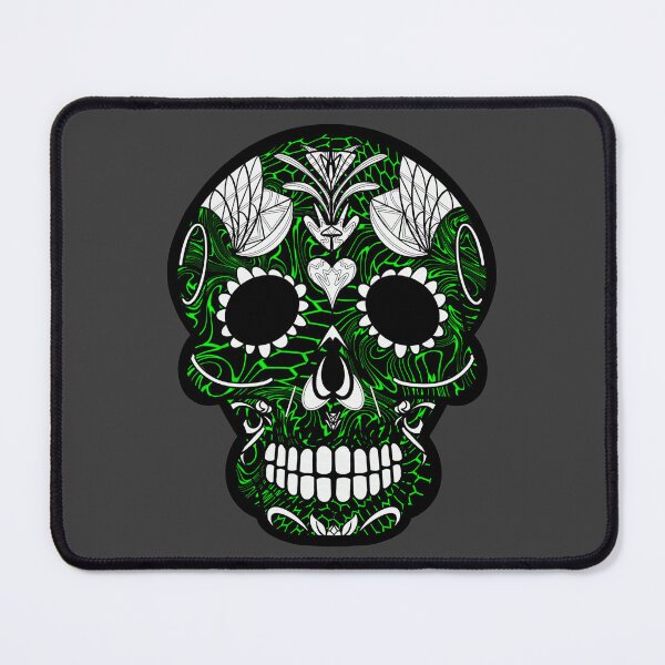 Item preview, Mexican day of the dead twisted beehive skull  designed and sold by Elizabeth-Banks.