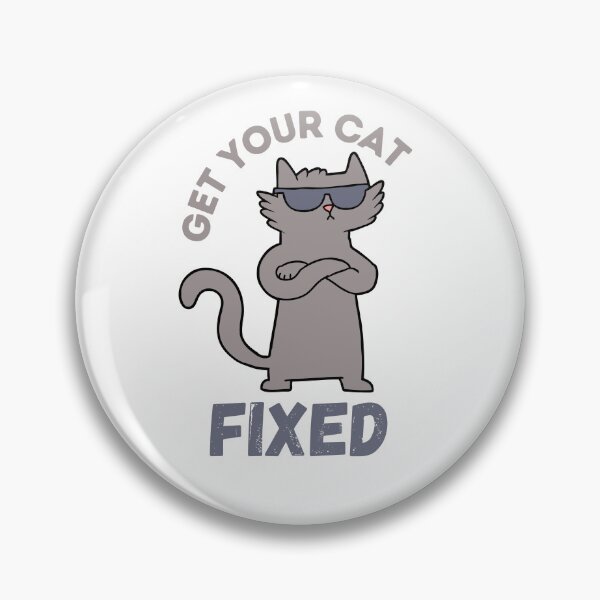 Item preview, Get Your Cat Fixed designed and sold by OneDayCollected.