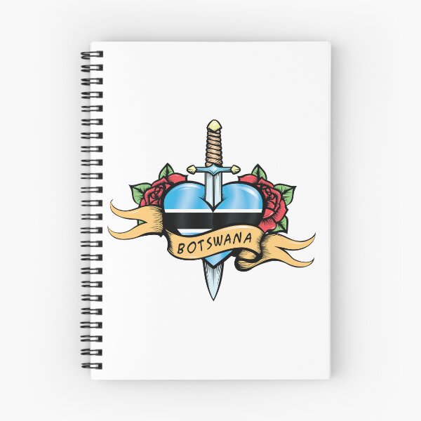 Item preview,  Retro Love Botswana Flag designed and sold by RahallusNtx.