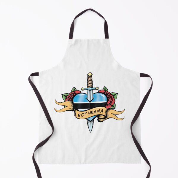 Item preview, Retro Love Botswana Flag designed and sold by RahallusNtx.