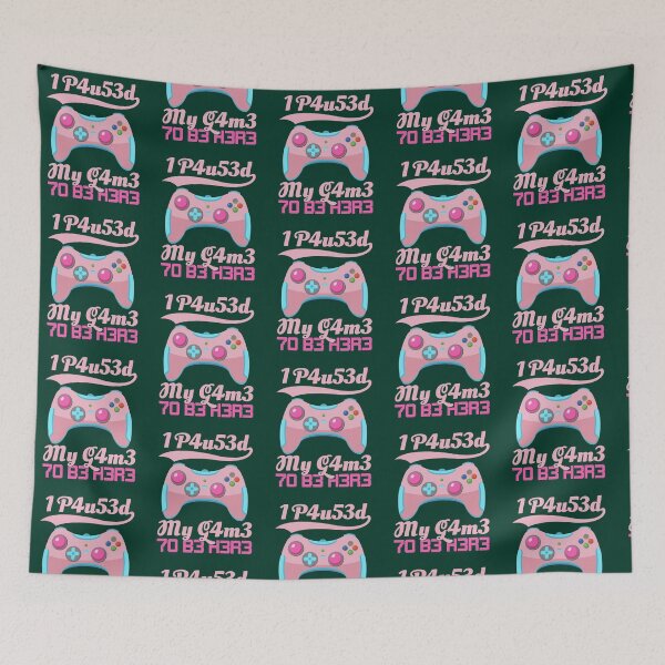 Item preview, I Paused My Game To Be Here Gamer Girl Leetspeak    designed and sold by maniAlchemi.