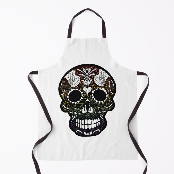 Item preview, Mexican day of the dead twisted beehive skull designed and sold by Elizabeth-Banks.