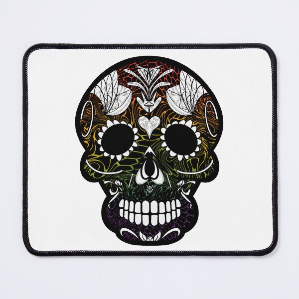 Item preview, Mexican day of the dead twisted beehive skull designed and sold by Elizabeth-Banks.