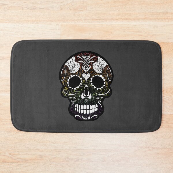 Item preview, Mexican day of the dead twisted beehive skull  designed and sold by Elizabeth-Banks.
