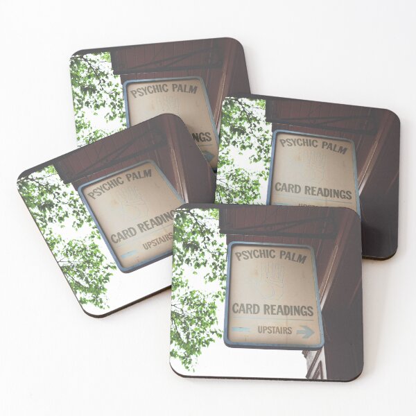 Item preview, Palm and Card Reading Vintage Sign - Street Photography  designed and sold by CarolinaReina.