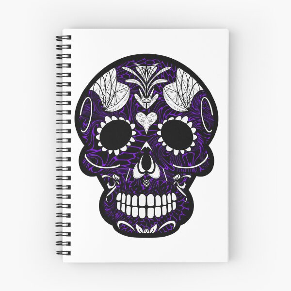 Item preview, Mexican day of the dead twisted beehive skull  designed and sold by Elizabeth-Banks.