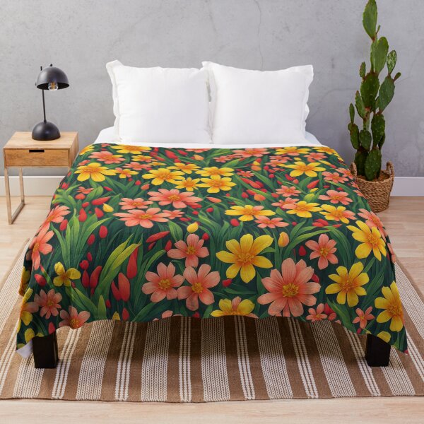 Item preview, Cheerful Florals designed and sold by Purple-Horizon.