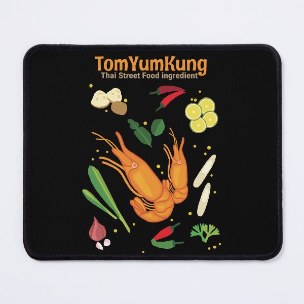 Item preview, Tom Yum Kung Thai Street Food Ingredient Shrimp Soup designed and sold by KewaleeTee.