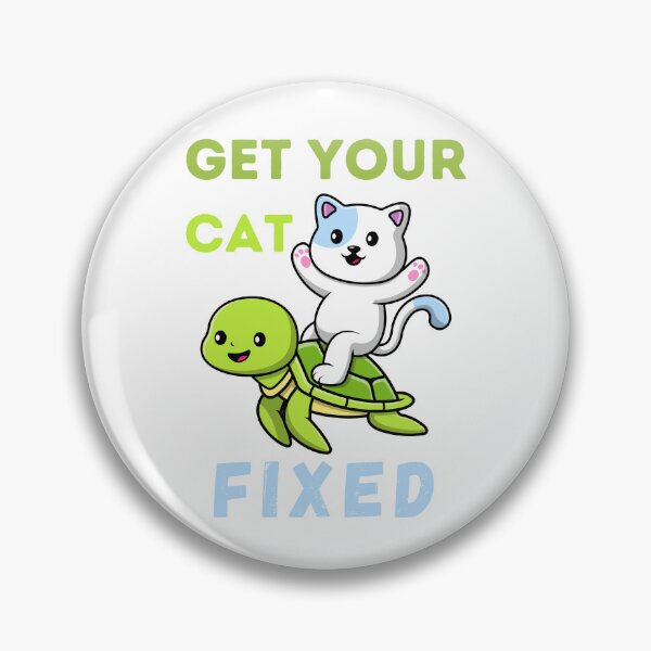 Item preview, Get Your Cat Fixed designed and sold by OneDayCollected.