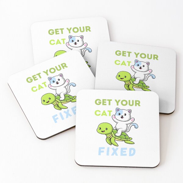 Item preview, Get Your Cat Fixed designed and sold by OneDayCollected.