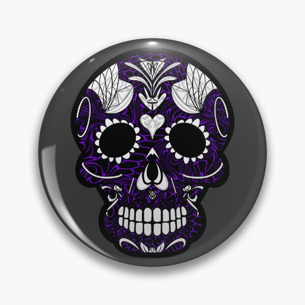 Item preview, Mexican day of the dead twisted beehive skull  designed and sold by Elizabeth-Banks.