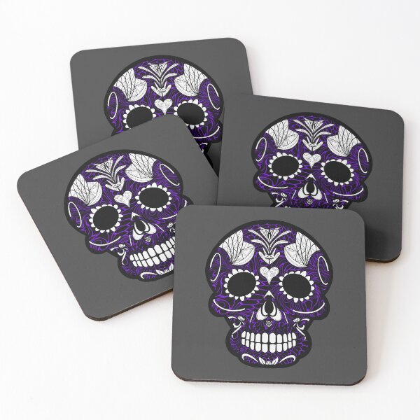 Item preview, Mexican day of the dead twisted beehive skull  designed and sold by Elizabeth-Banks.