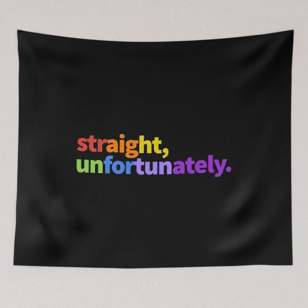 Item preview, Straight, Unfortunately. designed and sold by Dolphin Graphic.