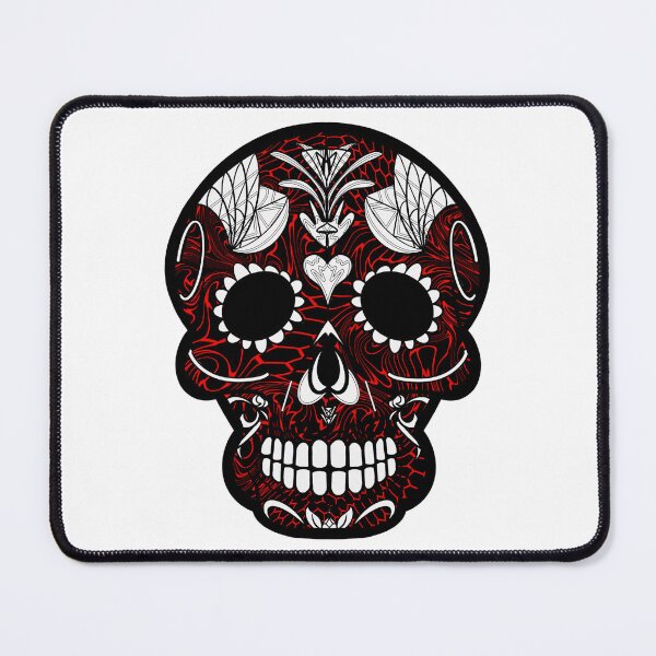 Item preview, Mexican day of the dead twisted beehive skull  designed and sold by Elizabeth-Banks.