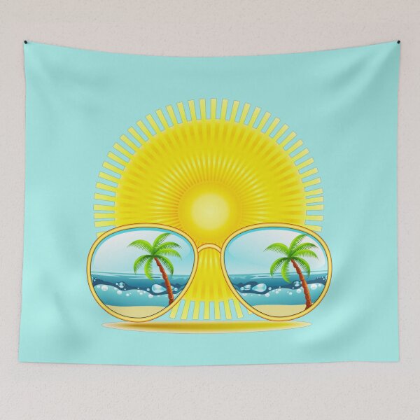Item preview, Sun and sunglasses = vacation and summer designed and sold by zeljana0504.