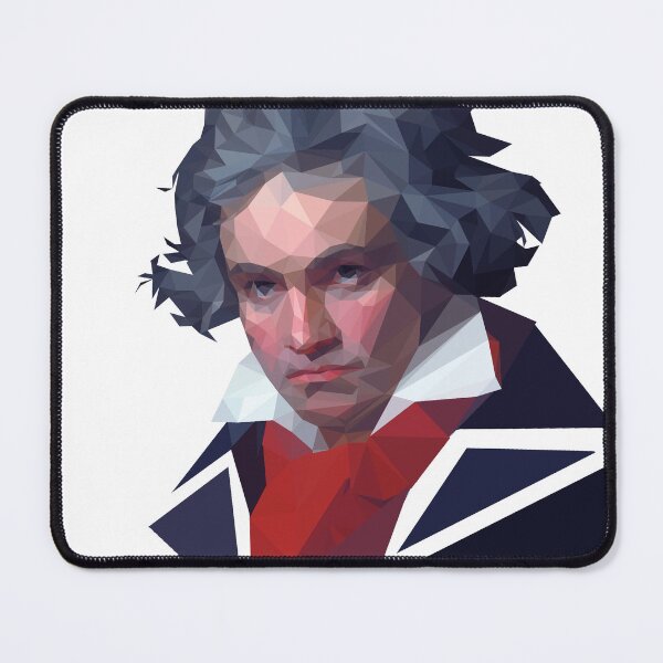 Item preview, Beethoven Polygonal designed and sold by vivalarevolucio.
