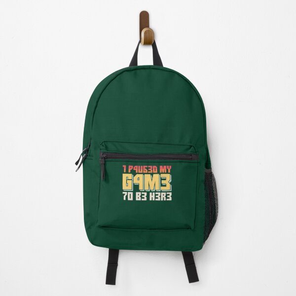 Item preview, I Paused My Game To Be Here Retro Gamer Gift designed and sold by maniAlchemi.