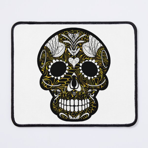 Item preview, Mexican day of the dead twisted beehive skull designed and sold by Elizabeth-Banks.