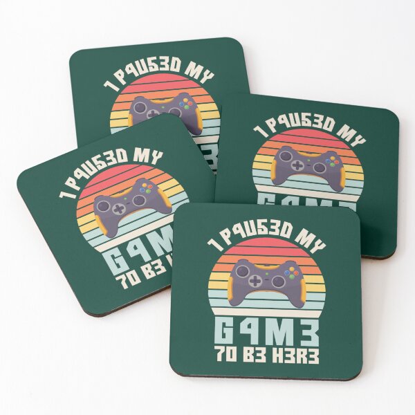 Item preview, I Paused My Game To Be Here Vintage Gamer Gift designed and sold by maniAlchemi.
