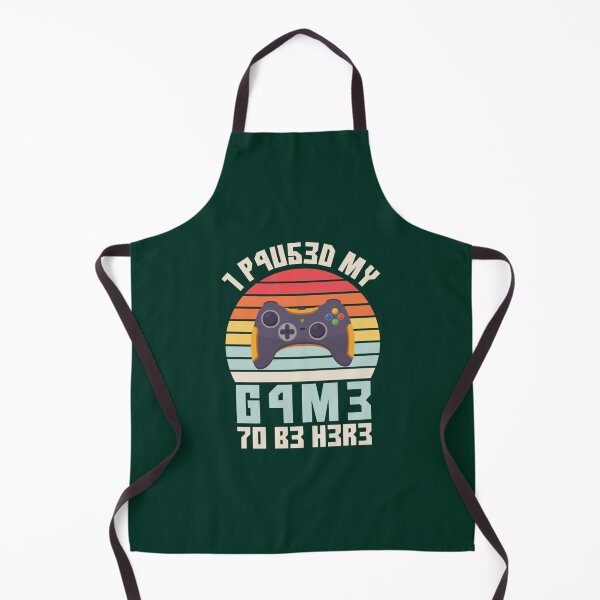 Item preview, I Paused My Game To Be Here Vintage Gamer Gift designed and sold by maniAlchemi.