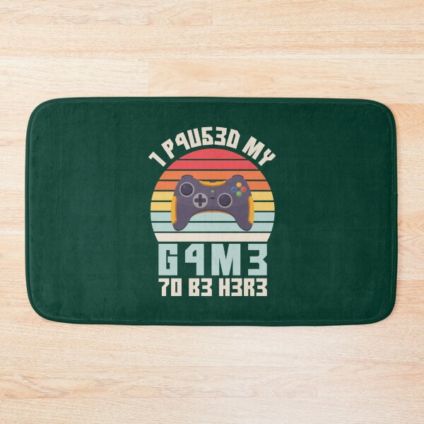 Item preview, I Paused My Game To Be Here Vintage Gamer Gift designed and sold by maniAlchemi.