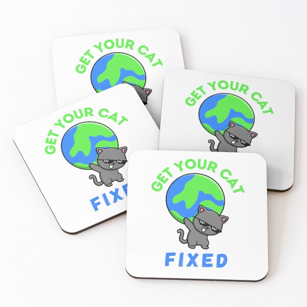 Item preview, Get Your Cat Fixed designed and sold by OneDayCollected.