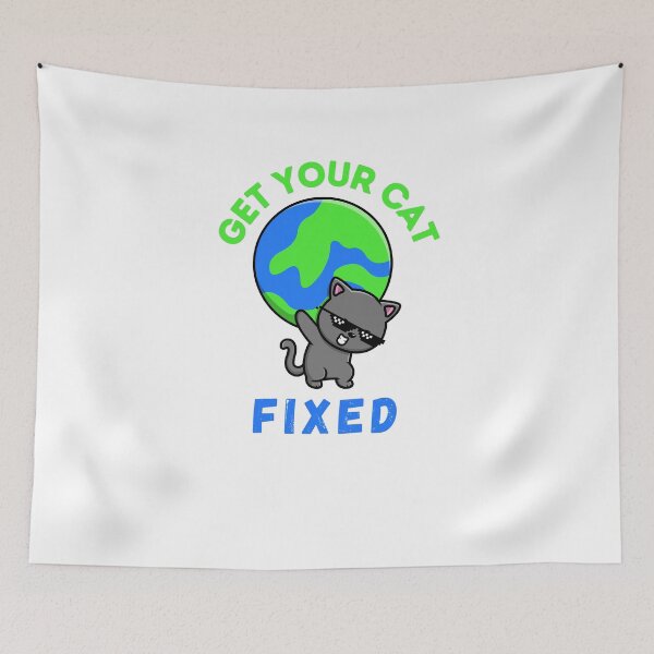 Item preview, Get Your Cat Fixed designed and sold by OneDayCollected.