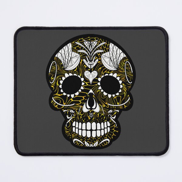 Item preview, Mexican day of the dead twisted beehive skull designed and sold by Elizabeth-Banks.