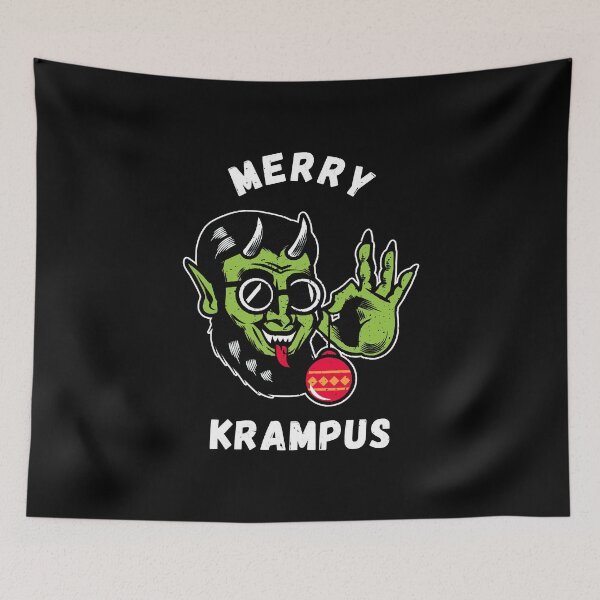 Item preview, Animal Christmas Krampus Holiday Gift Christmas designed and sold by Allegrascaffidi.