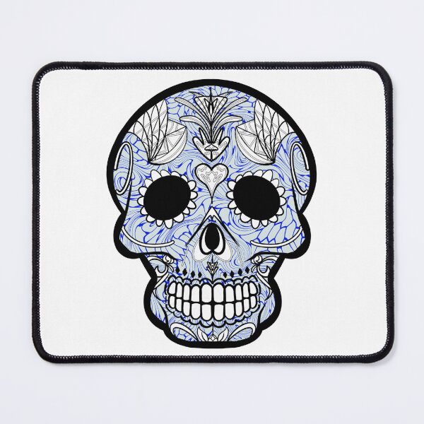 Item preview, Mexican day of the dead twisted beehive skull designed and sold by Elizabeth-Banks.
